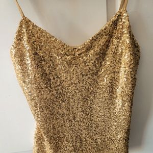 Womens Gold Top